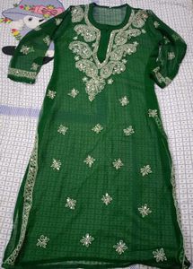 Elegant Green Kurta