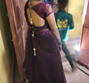 Purple Designer Lehenga