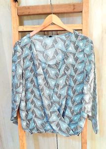 Grey Design Top Size-38