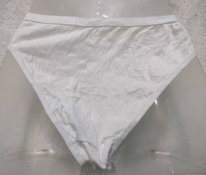 White Cotton Briefs 💚