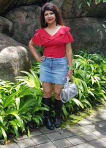 Red Crop Top By Ginger