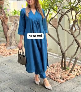 COTTON KURTA SET