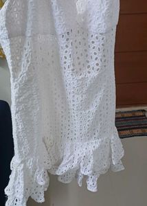 Zara Cute White Dress