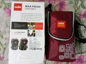CELLO MF Click Polypropylene Lunch Box Set, 300ml