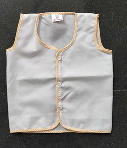 Cute Orange &amp; white Colour Baby Outfit