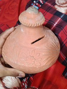 Handmade Clay Piggy Bank