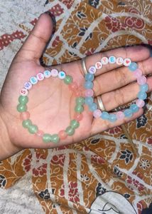 Custom Name Beaded Bracelets