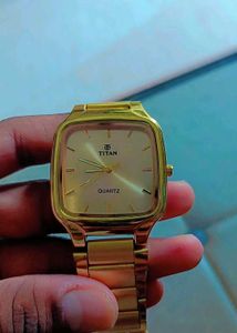 Titan Gold Watch