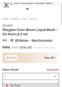 Pretty Blush For Festival 😍
