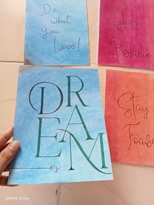 4 Calligraphic Artwork