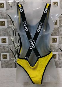 Stylish Yellow Bodysuit