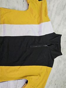 This is Crop Top Kinda Sweatshirt. Hosiery Ble