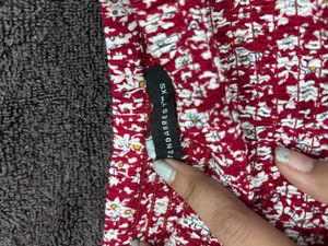 Floral Print Crop Top