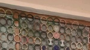 Bangles Curtain Made Of Wool