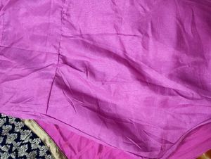 Pink &amp; Blue Ethnic Gown