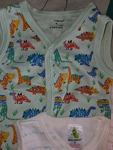 Infant Vest Set Of 4