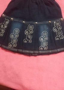 Cute Denim Skirts - Set of 2