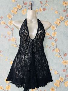 Y2k Lace Mini Dress