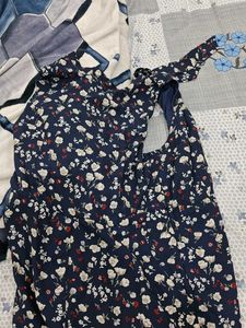 Trendy Floral Print Jumpsuit