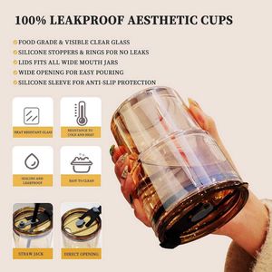 Glass Sipper Mug🎀