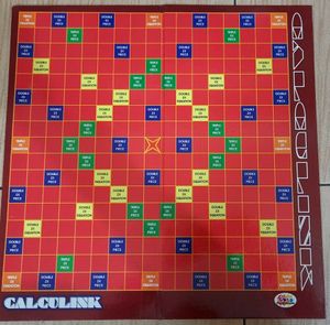 CALCULINK/SPELLEX TWO IN ONE BOARD GAME