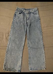 Wide Leg Denim Jeans