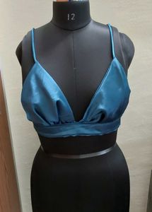 3 Combo Backless Satin Blouse