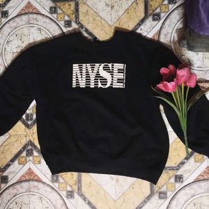 Oversized Velvety Texture Sweatshirt
