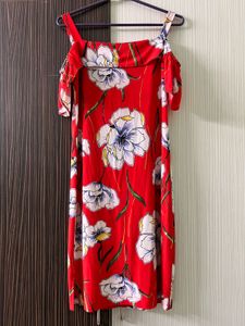 Floral Off-Shoulder Dress
