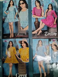Sale Offer🥳💰Trendy Embroidered Kurti Or Tunic