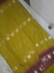 Olive &amp; Maroon New Saree