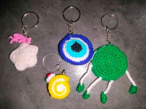 Handmade Crochet Keychains