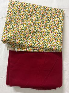 Pure Cotton Suit Unstitched