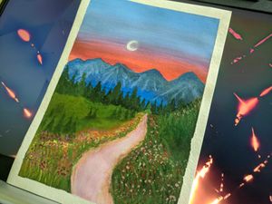 Canvas Scenery Portrait