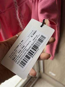 Cute Pink Peplum Top.SIZE-28-32