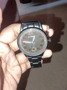 A.Watch Black Wristwatch