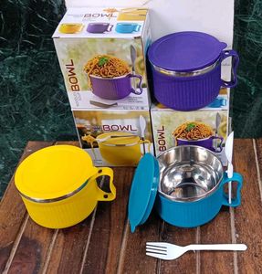 Noodles And Soup Bowl