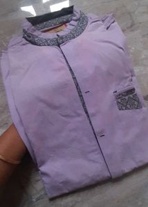 Elegant Men Shirt Chinese Collar