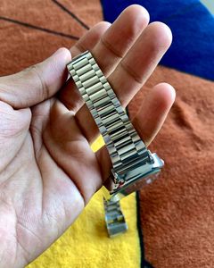 Vintage Silver FENLEX Quartz Watch – Timeless Eleg