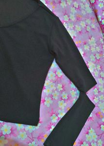 Casual CutOut Solid Women Black Top
