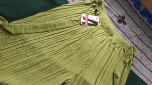 Olive Green Plazoo pant Totaly new