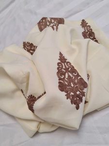 Elegant Kashmiri Embroidery Dress Material