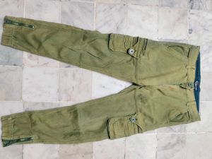 Trouser Pant Mehndi Green Colour