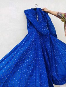 Elegant Blue Kurta Set &amp; Dupatta