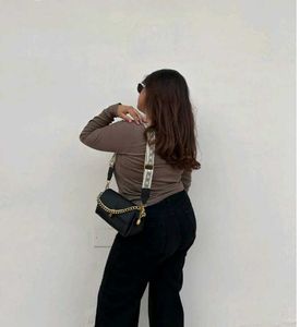 Imported Chic Crossbody Bag
