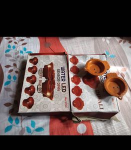 Diwali Sensor Diya 3 packet 1 pakect 6 diye pis