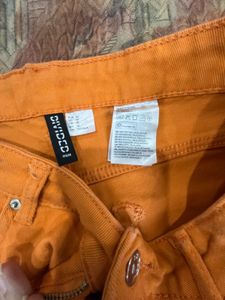 H&amp;M straight wide leg jeans