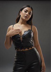 Lace-Up Corset Top Offer