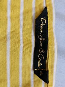 Yellow Striped Tee