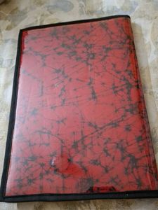 Batik Cotton File With Zipper